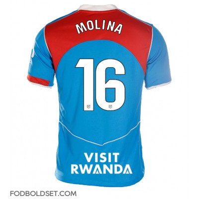 Atletico Madrid Nahuel Molina #16 Tredjetrøje Dame 2025-26 Kortærmet Atletico Madrid Nahuel Molina #16 Tredjetrøje Dame 2025-26 Kortærmet